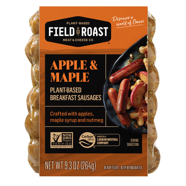 Field Roast Apple & Maple Plant-Based Breakfast Sausage