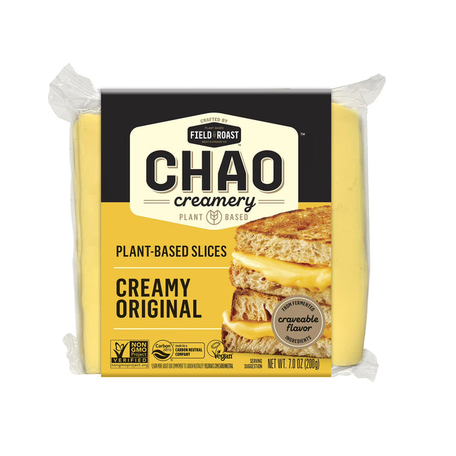 Field Roast Chao Creamery Vegan Slices, Creamy Original 7  Oz
