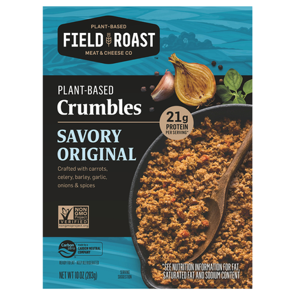Field Roast Crumbles, Plant-Based, Savory Original