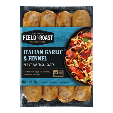 Field Roast Grain Meat Sausages, Vegetarian, Italian