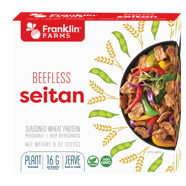Franklin Farms Beefless Seitan 8 oz
