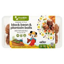 Franklin Farms Cuban Style Black Bean & Plantain Baked Plant-based Balls