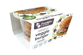 Franklin Farms Veggie Burger, Portabella 10 OZ 4 CT