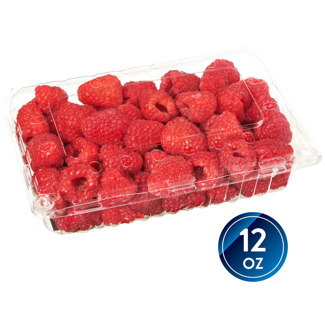 Fresh Raspberries, 12 Oz. Container