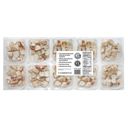Fully Cooked Chicken Breast Bites, 3.2 oz, 10-count