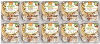 Fully Cooked Chicken Breast Bites, 3.2 oz, 10-count