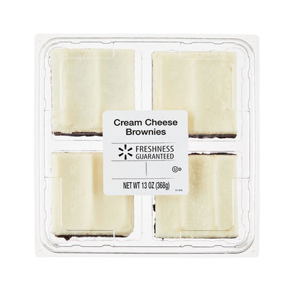 Freshness Guaranteed Cream Cheese Brownies, 13 Oz Clamshell, 4 Count