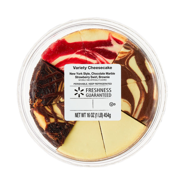Freshness Guaranteed Variety Cheesecake, 16 Oz, 8 Slices