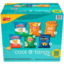 Frito-Lay Cool and Tangy Mix Snacks and Chips Variety Pack, 50 pk.