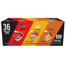 Frito Lay Variety Pack of Mini Snacks and Chips, Action Cup Mix, 36 ct.