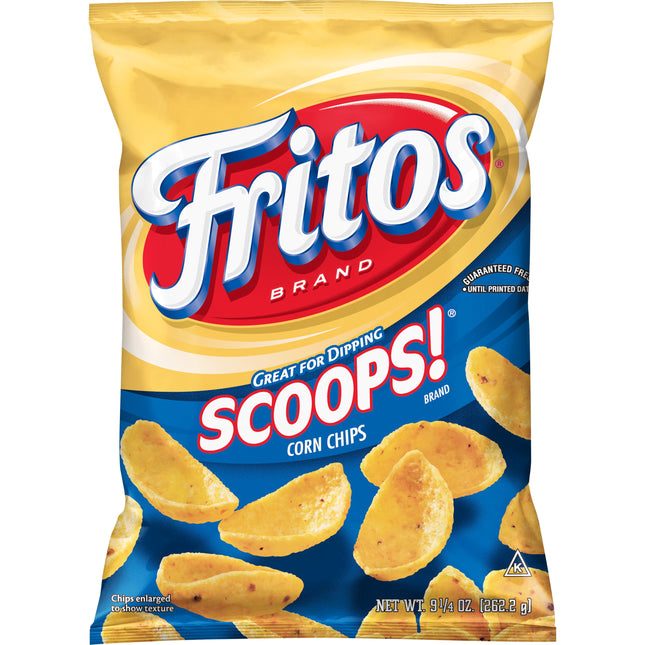 Fritos® Scoops!® Corn Chips, 9.25 Oz. Bag