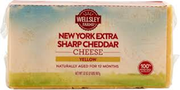 GOURMET Block New York Extra-Sharp Yellow Cheddar Cheese, 32 oz.