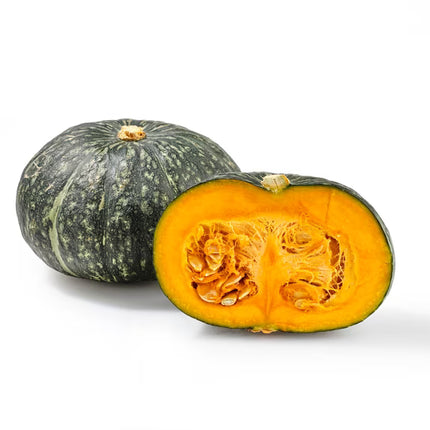 WHOLE UNCUT GREEN PUMPKIN 3 LBS (Buttercup Squash) New York State Approved, Inmate Care package friendly