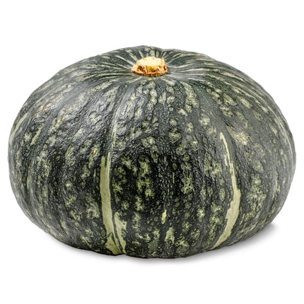 WHOLE UNCUT GREEN PUMPKIN 3 LBS (Buttercup Squash) New York State Approved, Inmate Care package friendly
