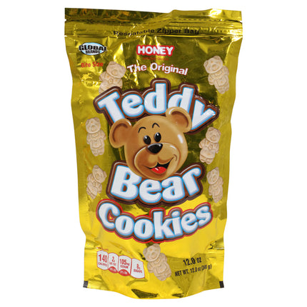 Global Brands Honey-Flavored Teddy Bear Cookies, 12 oz.
