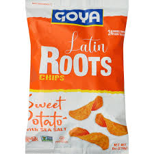 Goya Latin Roots Chips Sweet Potato w/ Sea Salt 6 oz