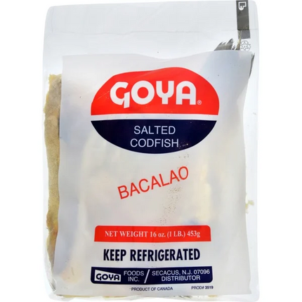 Goya Salted Codfish Bacalao 16 oz