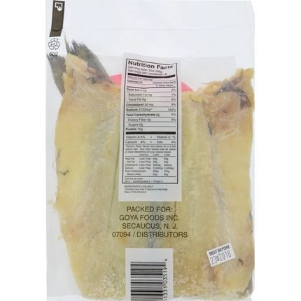Goya Salted Codfish Bacalao 16 oz