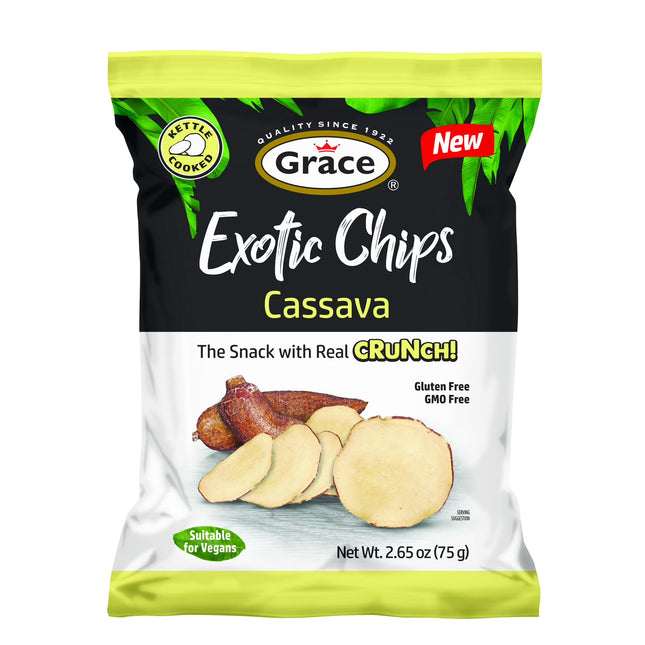 Grace Exotic Cassava Chips 2.65oz