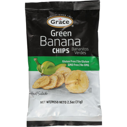 Grace Green Banana Chips,2.5 OZ