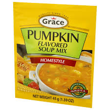 Grace Pumpkin Flavored Instant Soup Mix, 1.76 oz Pouch
