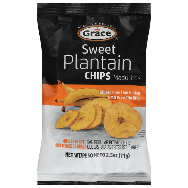 Grace Sweet Plantain Chips 15 ct