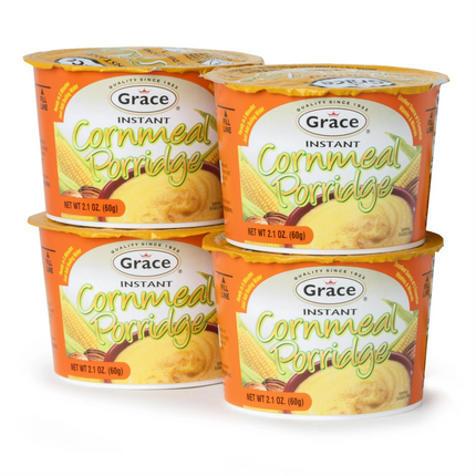Grace Porridge, Instant, Cornmeal 4 Pack