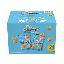 Grandma's Mini Sandwich Cremes Vanilla Creme Cookies, 24 ct./1.71 oz.