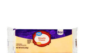 Great Value Gouda Block Cheese, 8 Oz Chunk
