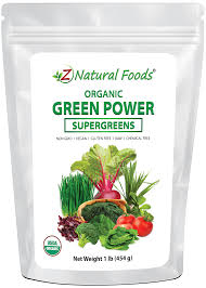 Z Natural Foods Green Power - Organic SuperGreens Blend