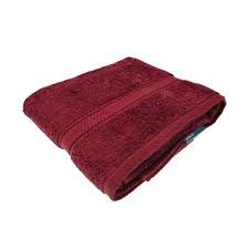 1 HAND TOWEL (Burgundy)