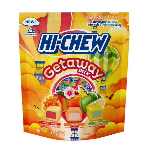 HI-CHEW Getaway Mix Chewy Candy, 11.65 oz, Bag