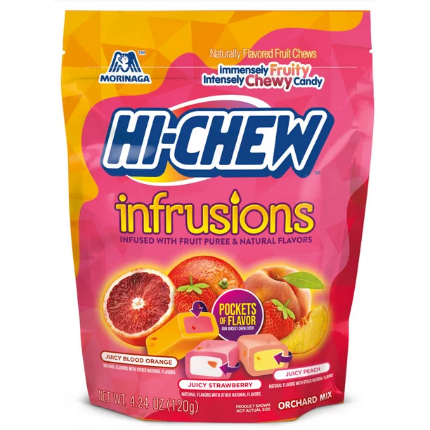 HI-CHEW Stand Up Pouch Infrusions 4.24oz