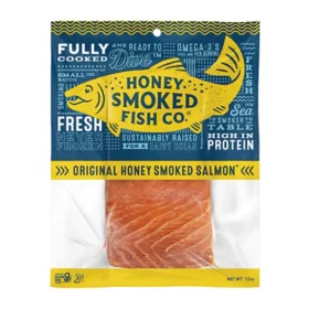 Honey Smoked Salmon, Original Flavor (12 oz.)
