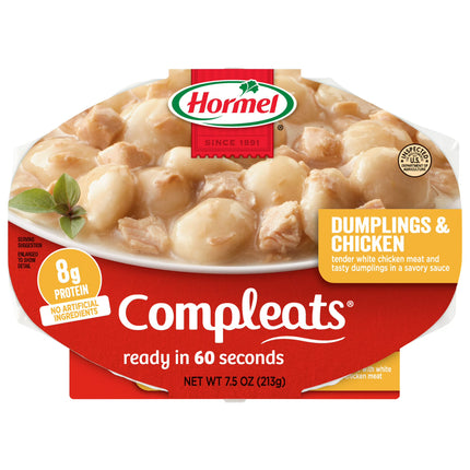 HORMEL COMPLEATS Dumplings & Chicken, ,2-7.5 oz PK