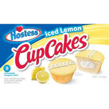 HOSTESS Iced Lemon Flavored Cup Cakes 8 Count , 12.70 oz