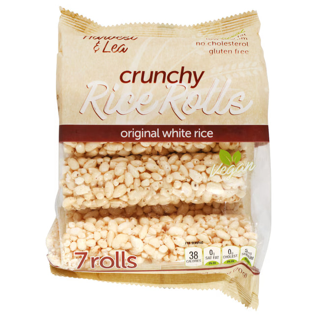 Harvest & Lea Crunchy Rice Rolls, 2.5 oz.