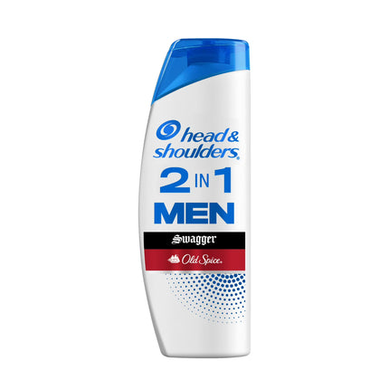 Head & Shoulders Mens 2 in 1 Dandruff Shampoo and Conditioner, Old Spice Swagger, 12.5 Oz