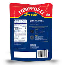 Hereford Beef Ribs with BBQ Sauce 6 Oz Pouch