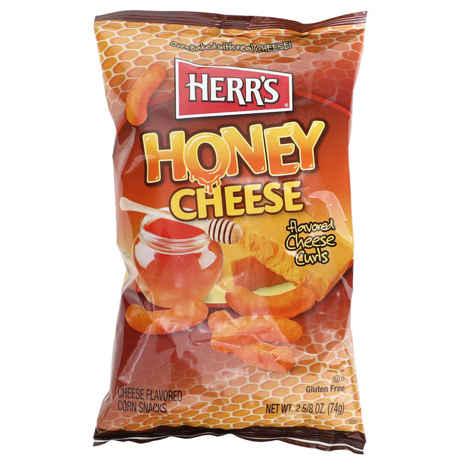 Herr's Honey And Cheese Flavored Curls,