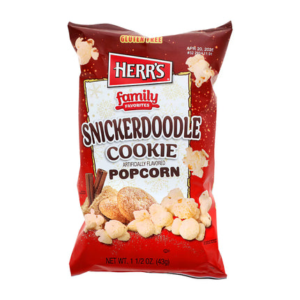 Herr's SnickerDoodle Cookie Popcorn,