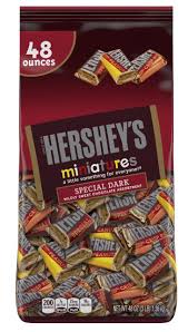 Hershey's Special Dark Chocolate Miniatures, 48 oz.