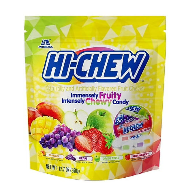 Hi-Chew Original Mix Chewy Candy, 12.7 oz., Stand up Pouch