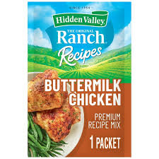 Hidden Valley Ranch Night Buttermilk Chicken Premium Seasoning Mix, 1 Oz
