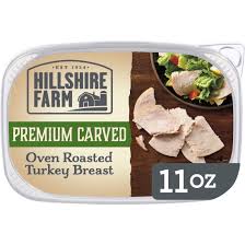 Hillshire Farm Premium Carved Oven Roasted Turkey Breast Deli Lunch Meat, 11 oz