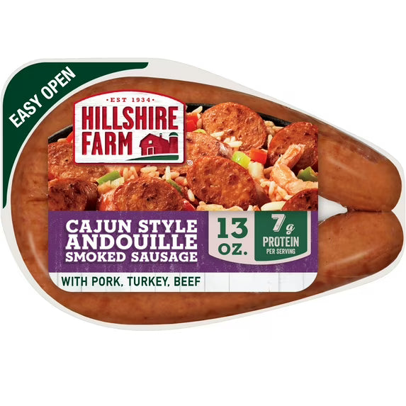 Hillshire Farm Cajun Style Andouille Smoked Sausage, 13 oz