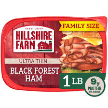 Hillshire Farm Ultra Thin Black Forest Ham Deli Lunch Meat, 16 Oz