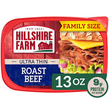 Hillshire Farm Ultra Thin Roast Beef Deli Lunch Meat, 13 Oz