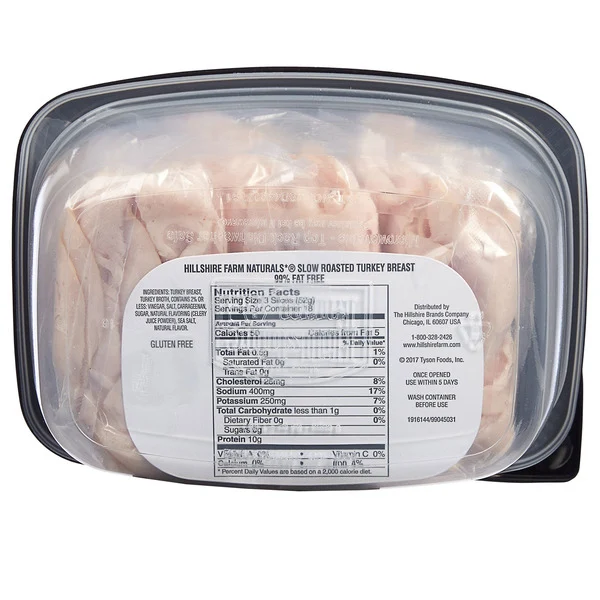 Hillshire Farm Slow Roasted Turkey Breast, 11 oz, 3-count
