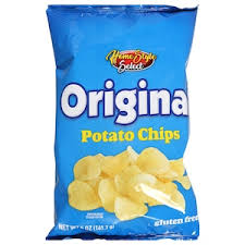Home Style Select Original Potato Chips, 5-oz.